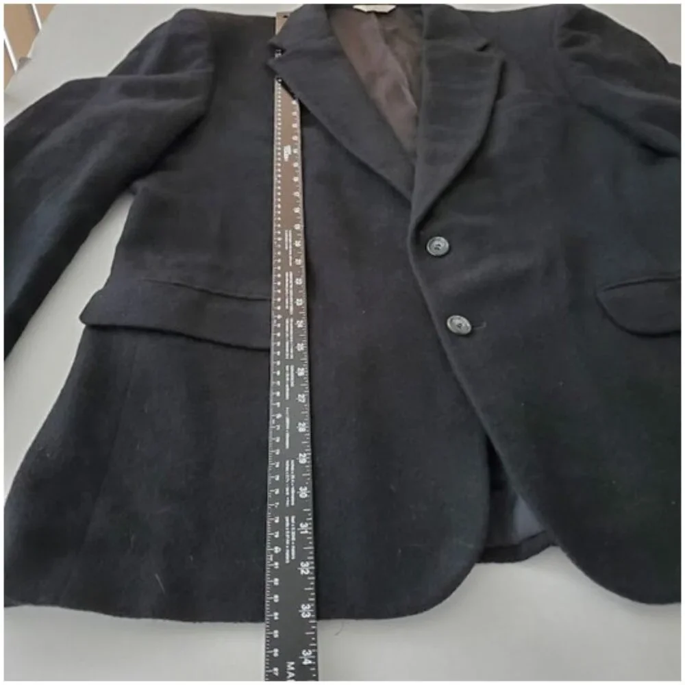 Vintage Camel Hair Sport Coat Blazer Hunt Valley Size 44L Classic Old Money